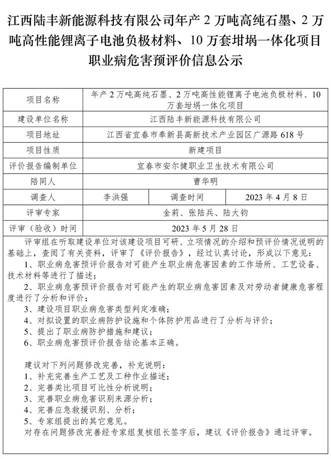 江西陸豐新能源科技有限公司-年產(chǎn)2萬噸高純石墨、2萬噸高性能鋰離子電池負(fù)極材料、10萬套坩堝一體化項(xiàng)目-  職業(yè)病危害預(yù)評價(jià)信息公示.jpg